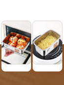 Axyaa Stainless Steel Food Storage Container for Fruits & Vegetables - Organizer Box