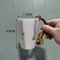 Axyaa Cartoon Ceramics Mug: Cute Coffee Milk Tea Cup Drinkware Gift