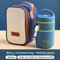 Axyaa Stainless Steel Insulated Porridge Lunch Box - 680ml