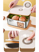 Axyaa Stainless Steel Food Storage Container for Fruits & Vegetables - Organizer Box