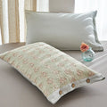 Axyaa Thick Cotton Pillowcase with Button Lock - Double-Sided Cozy Design