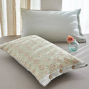 Axyaa Cozy Double-Side Quilted Cotton Pillowcase with Button Lock