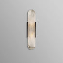 Axyaa Nordic LED Wall Sconce with Marble Lampshade - Modern Indoor Stair Lighting