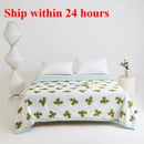 Axyaa Soft Silk Cool Feeling Printed Summer Quilt