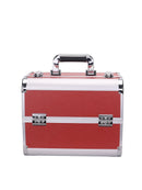 Axyaa Extra Large 6-Tray Makeup Organizer Case, 12-Inch Portable Carrying Box