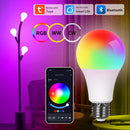 15W Axyaa Smart LED Bulb: Remote Control, Color Changing, Dimmable, Bluetooth, App Control