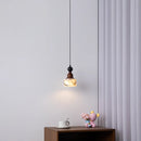 Axyaa 12cm Stone LED Pendant Lamp for Home Decor Living Dining Room