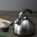 Axya Stainless Steel Whistling Kettle - Large Teapot for Gas Stove & Induction Cooker