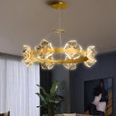 Axyaa LED Pendant Chandeliers for Home Decor & Indoor Lighting