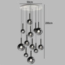 Axyaa Nordic Stair Chandelier Living Room Dining Pendant Ceiling Light Home Indoor Lighting