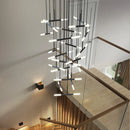 Axyaa LED Pendant Chandelier for Modern Home Decor and Indoor Lighting