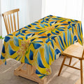 Axyaa Floral Waterproof Tablecloth for Home Decor