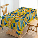 Axyaa Floral Waterproof Tablecloth for Home Decor