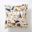 Axyaa Abstract Geometric Canvas Cotton Cushion Cover 45x45cm