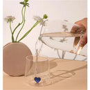 Axyaa Pink Heart Glass Cup: Lovely Gift for Lovers, Breakfast Milk, Latte & Coffee