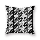 Axyaa Geometric Print Peach Skin Pillowcase for Car, Office, Sofa - Wholesale