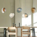 Axyaa Nordic Glass Chandelier LED Pendant Lamp for Home Decor