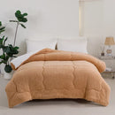 Axyaa Winter Lamb Wool Cotton Quilt – Double Thickened Warm Quilt Core