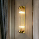Axyaa Gold Crystal Wall Sconces for Living Room Luxury Home Decor