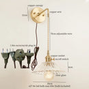 Axyaa Minimalist LED Wall Lamp with Pull Chain Switch