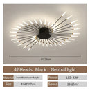 Axyaa LED Fireworks Ceiling Chandelier Nordic Design Indoor Lighting