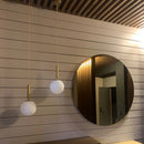 Axyaa Modern Glass Ball Chandelier LED Pendant Lights for Home Decor