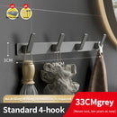 Axyaa Over-the-Door Hooks Storage Shelf - Bathroom Kitchen Wall Hanger Organizer