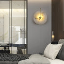 Axyaa Round LED Wall Lamp for Modern Nordic Living Spaces
