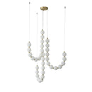 Axyaa Magic Bean Pearl Necklace Pendant Light - Buddha Bead Pendant Lights