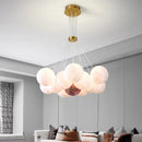 Axyaa Nordic Cream Moonlight Pendant Lamp for Living Room, Bedroom, Children's Room, Dining Room