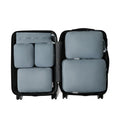 Axyaa Compression Packing Cubes Set of 6 - Waterproof Travel Clothes Organizers