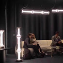 Axyaa Glass LED Floor Lamp - Modern Nordic Design for Living Room and Bedroom