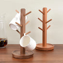 Axyaa Solid Wood Cup Holder & Organizer for Home, Office Desk & Kitchen