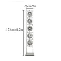 Axyaa Retro Metal Floor Lamp | Rotatable LED Standing Light for Home Decor