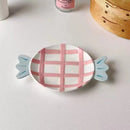 Axyaa Candy Shaped Plate: Colorful Dessert Dish, Perfect Gift for Girls