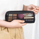 Axyaa Mesh Travel Makeup Bag Cosmetic Brush Organizer Kit Pouch Storage Accessories