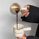 Axyaa Espresso Extraction Cup Mini Milk Pot Graduated Measuring Cup High Quality