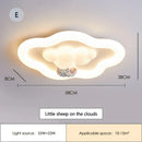 Axyaa Cloud Ceiling Light Cream Style Kids Room Animal Lamp