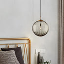 Nordic Glass Pendant Light LED Hanging Lamp for Home, Cafe, Restaurant by Axyaa