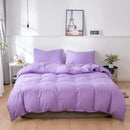 Axyaa Brushed Duvet Cover Set - Soft & Durable Queen/King Size Bedding
