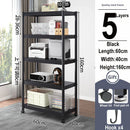 Axyaa Vertical Printer Stand Rack with Removable Shelf and Cabinet