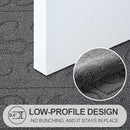 Axyaa Indoor Dirt Trapper Door Mat 36x59, Non-Slip Washable Absorbent Welcome Rug
