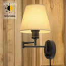 Axya Swing Arm LED Wall Lamp for Bedroom Living Room Study Aisle Lighting