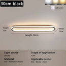 Axyaa Rectangular LED Scandinavian Ceiling Light for Corridor Entryway Foyer Living Room