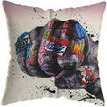 Axyaa Graffiti Street Art Pillow Covers - Home Decoration Lions David Lips Cover