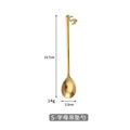 Axyaa Stainless Steel Cartoon Cutlery Set - Spoon Fork Dessert Ice Cream Coffee Cake Fork
