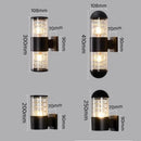 Axyaa Outdoor LED Wall Lamp Up Down Sconce Waterproof Glass Street Light