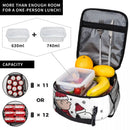 Axyaa Cartoon Dog Lunch Bag: Cute & Insulated Thermal Cooler Box
