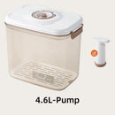 Axyaa Food Vacuum Storage Container with Pump - Large Capacity Fresh-Keeping Dispenser