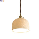 Axyaa Modern Ceramic Copper LED Pendant Lamps for Living Room and Bedroom